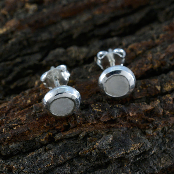Rainbow-Moonstone-Latin-American-Ellie-Solitaire-Stud-White-Silver-Earring