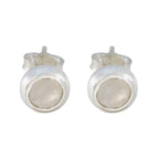 Rainbow-Moonstone-Latin-American-Ellie-Solitaire-Stud-White-Silver-Earring