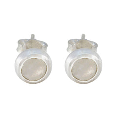 Rainbow-Moonstone-Latin-American-Ellie-Solitaire-Stud-White-Silver-Earring