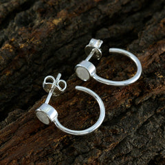 Rainbow-Moonstone-Egyptian-Ivy-Solitaire-Stud-White-925-Silver-Earring