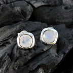 Rainbow-Moonstone-American-María-Solitaire-Stud-White-Sterling-Silver-Earring