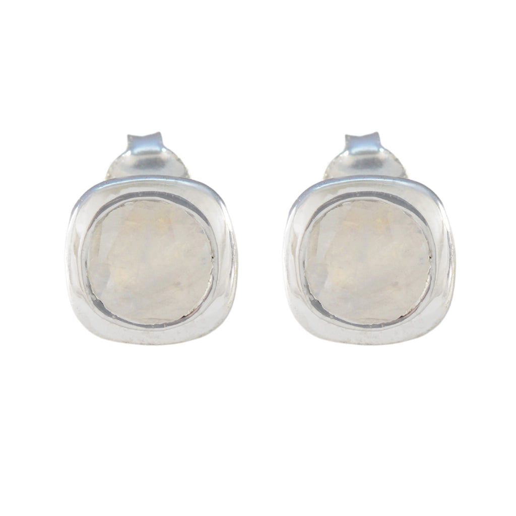 Rainbow-Moonstone-American-María-Solitaire-Stud-White-Sterling-Silver-Earring