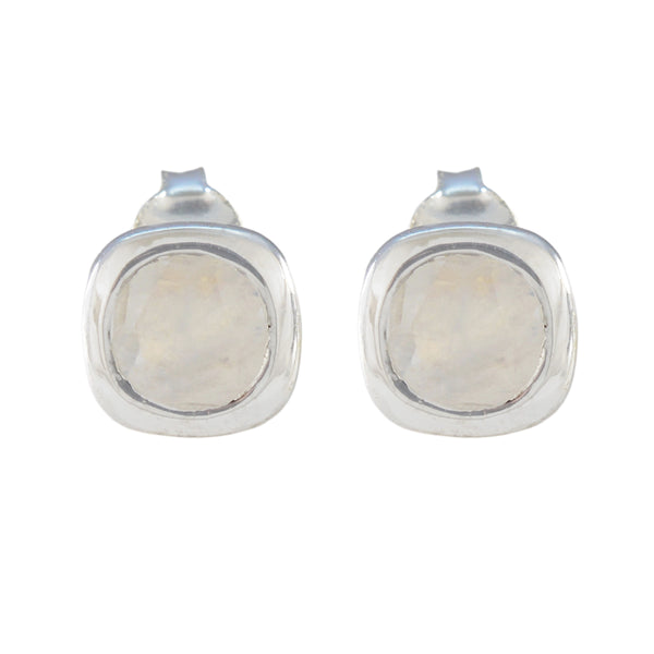 Rainbow-Moonstone-American-María-Solitaire-Stud-White-Sterling-Silver-Earring