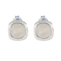 Rainbow-Moonstone-American-María-Solitaire-Stud-White-Sterling-Silver-Earring