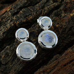Rainbow-Moonstone-Middle-Eastern-Emilia-Toi-et-Moi-Stud-White-925-Silver-Earring