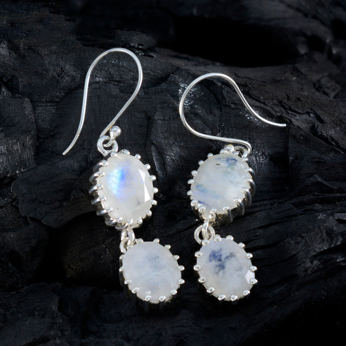 Rainbow-Moonstone-Turkish-Leah-Toi-et-Moi-Dangle-White-925-Silver-Earring