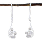 Rainbow-Moonstone-French-Aurora-multiple-Dangle-White-92.5-Silver-Earring