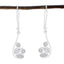 Rainbow-Moonstone-French-Aurora-multiple-Dangle-White-92.5-Silver-Earring