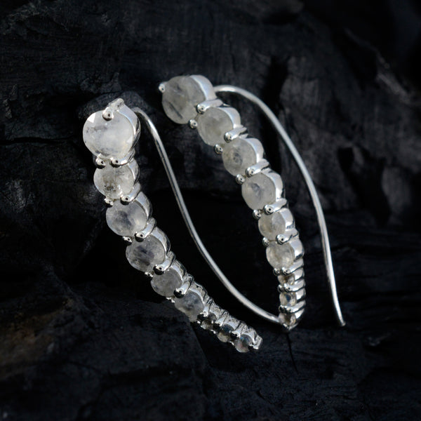 Rainbow-Moonstone-Japanese-Andrea-multiple-EarCuff-White-925-Silver-Earring