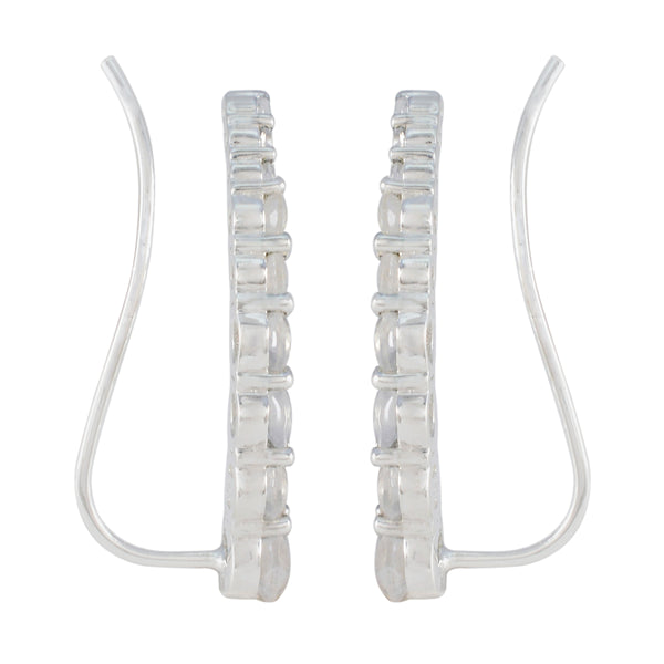 Rainbow-Moonstone-Japanese-Andrea-multiple-EarCuff-White-925-Silver-Earring