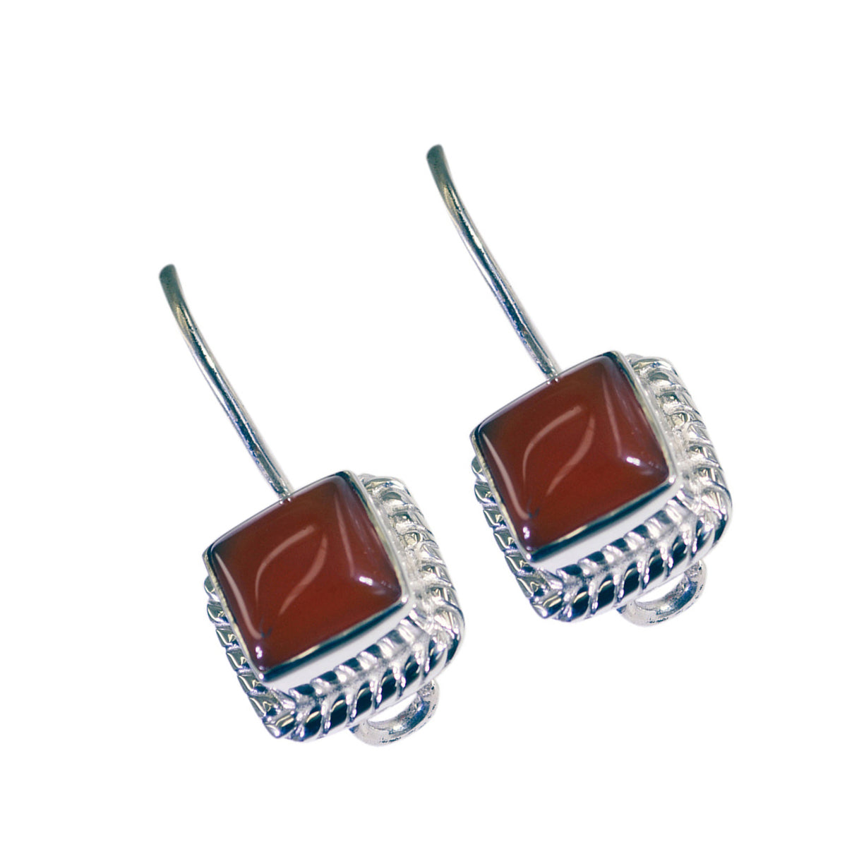 Red-Onyx-American-Camilla-multiple-Dangle-Red-925-Sterling-Silver-Earring