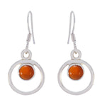 Red-Onyx-Japanese-Chloe-multiple-Dangle-Red-92.5-Silver-Earring