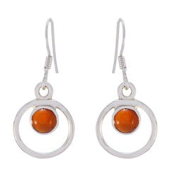 Red-Onyx-Japanese-Chloe-multiple-Dangle-Red-92.5-Silver-Earring