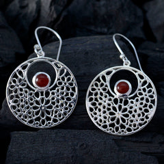 Red-Onyx-Middle-Eastern-Eleanor-Solitaire-Dangle-Red-Sterling-Silver-Earring