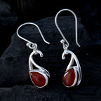 Red-Onyx-Australian-Eliza-Solitaire-Dangle-Red-925-Silver-Earring