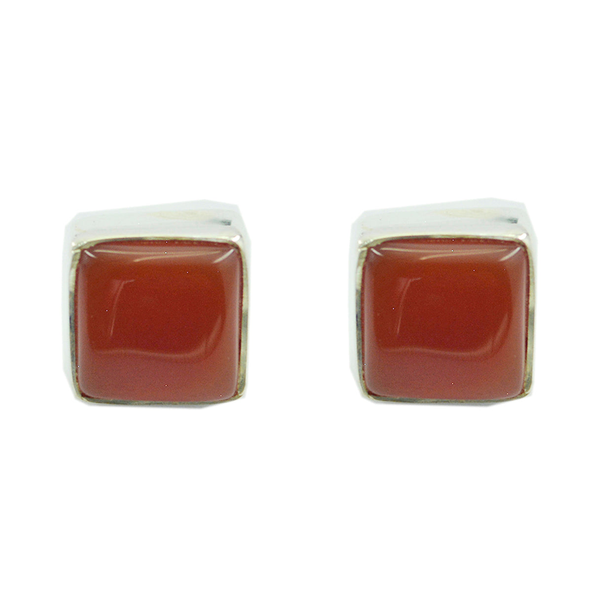 Red-Onyx-Spanish-Ella-Solitaire-Stud-Red-925-Silver-Earring