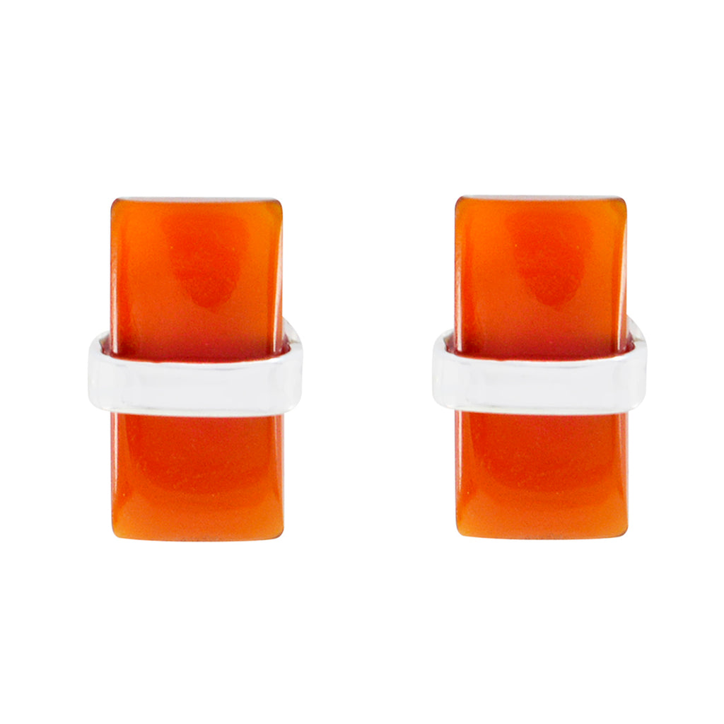Red-Onyx-Latin-American-Ellie-Solitaire-Stud-Red-92.5-Silver-Earring