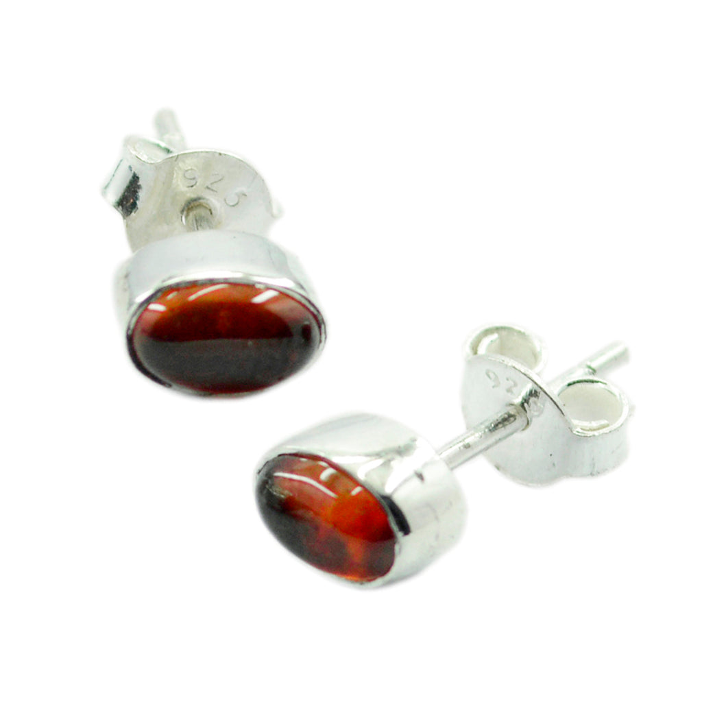 Red-Onyx-French-Emiliaa-Solitaire-Stud-Red-925-Sterling-Silver-Earring