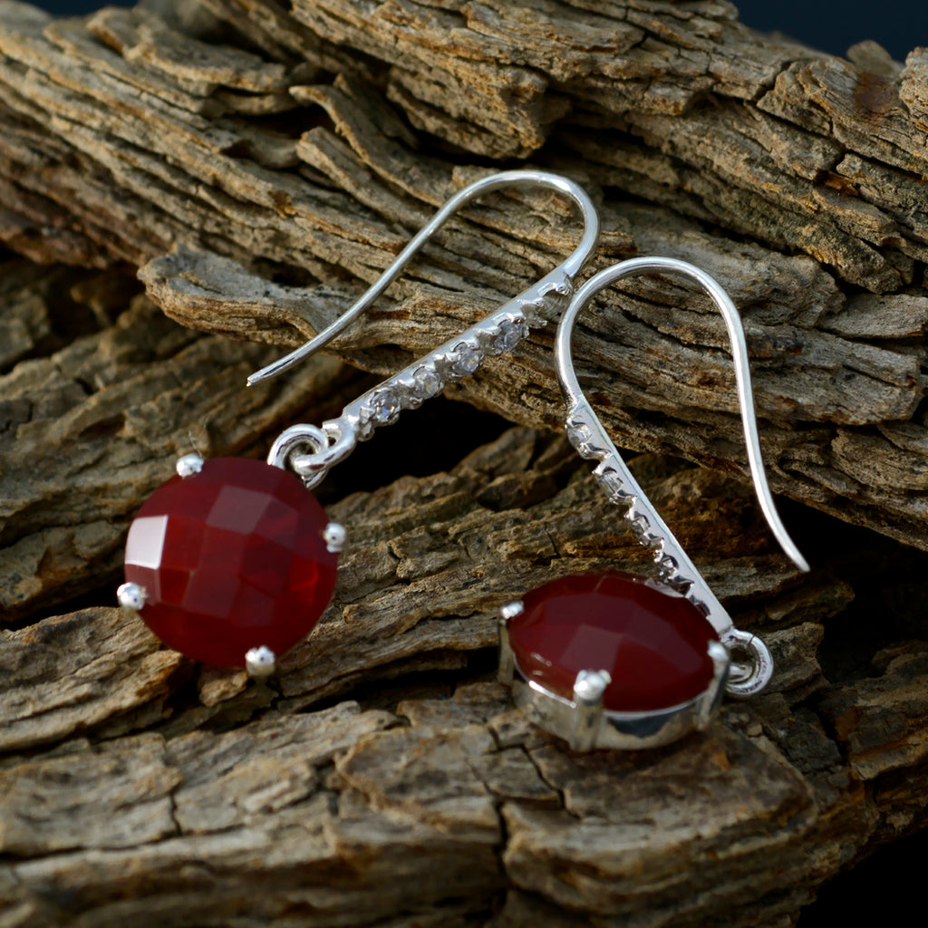 Red-Onyx-Russian-Eva-multiple-Dangle-Red-Sterling-Silver-Earring