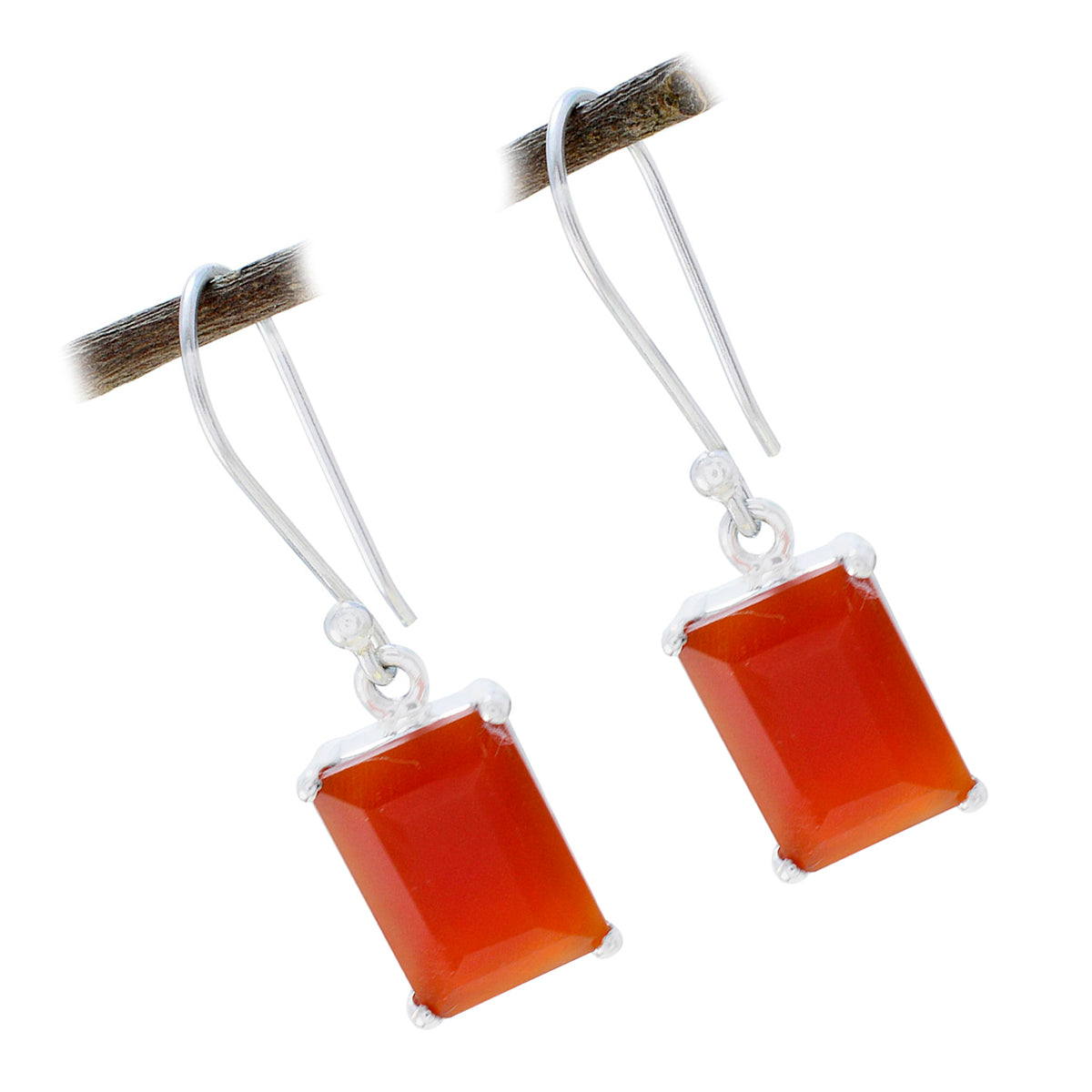 Red-Onyx-Egyptian-Freya-Solitaire-Dangle-Red-Silver-Earring