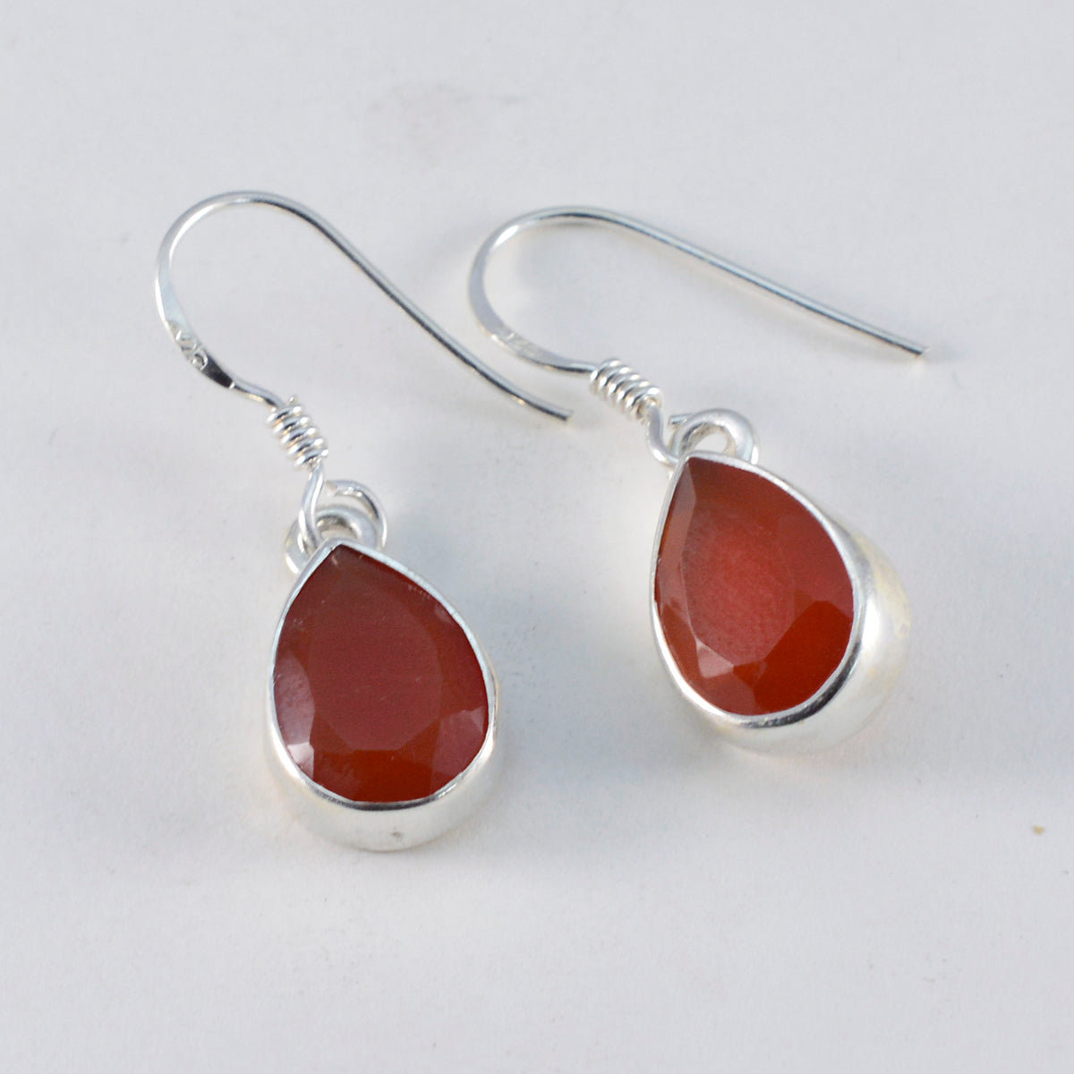 Red-Onyx-French-Jia-Solitaire-Dangle-Red-92.5-Silver-Earring