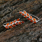 Red-Onyx-American-Genesis-multiple-Stud-Red-92.5-Silver-Earring