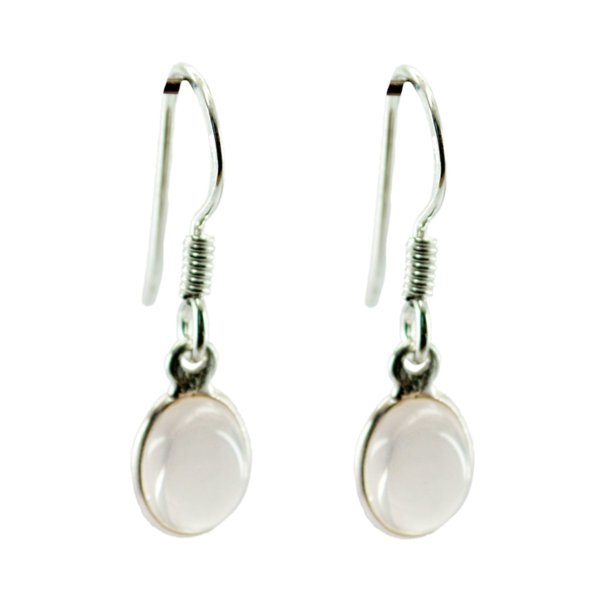 Rose-Quartz-Turkish-Greta-multiple-Dangle-Pink-Sterling-Silver-Earring Hoofdafbeelding