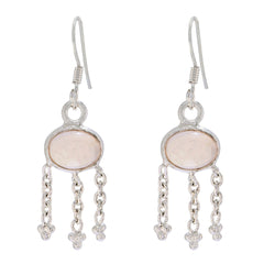 Rose-Quartz-Spanish-Autumn-multiple-Dangle-Pink-Silver-Earring