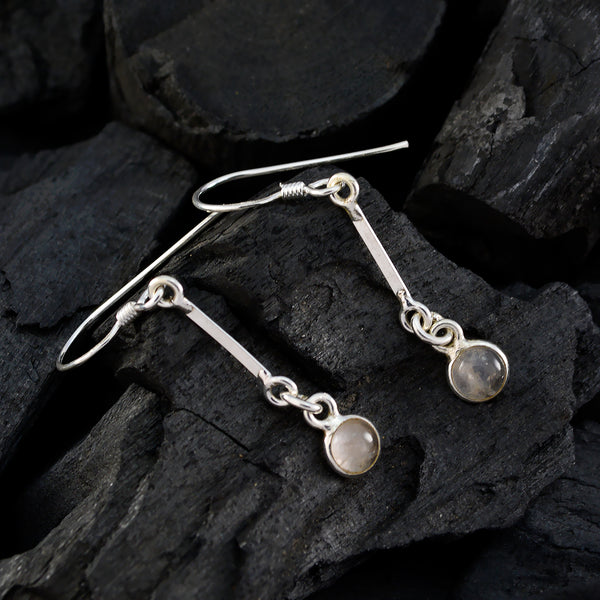 Rose-Quartz-Middle-Eastern-Hannah-multiple-Dangle-Pink-Silver-Earring