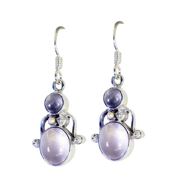 Rose-Quartz-Mexican-Harper-multiple-Dangle-Pink-925-Silver-Earring