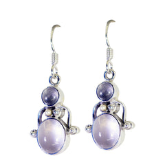 Rose-Quartz-Mexican-Harper-multiple-Dangle-Pink-925-Silver-Earring