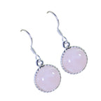 Rose-Quartz-Latin-American-Ines-multiple-Dangle-Pink-Silver-Earring