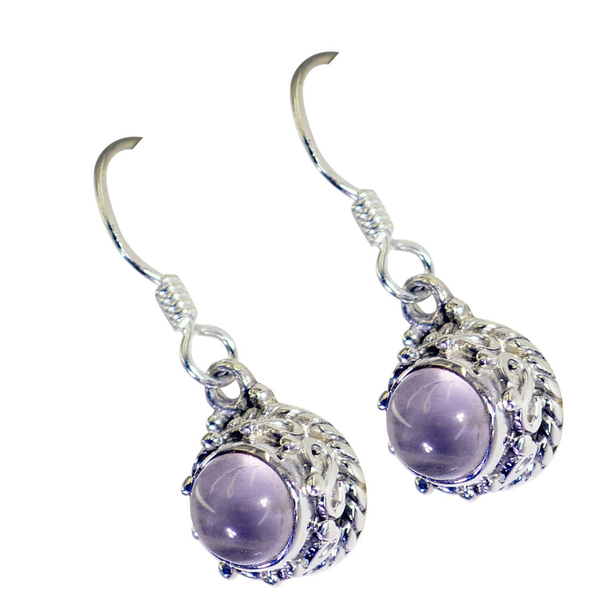 Rose-Quartz-African-Isabella-multiple-Dangle-Pink-Sterling-Silver-Earring