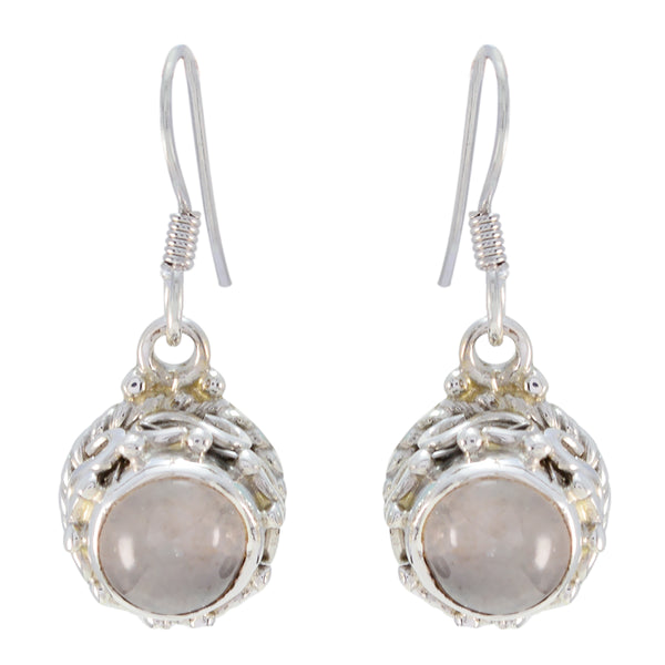 Rose-Quartz-Egyptian-Mila-multiple-Dangle-Pink-925-Sterling-Silver-Earring