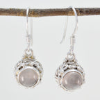 Rose-Quartz-Egyptian-Mila-multiple-Dangle-Pink-925-Sterling-Silver-Earring