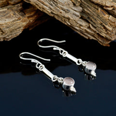 Rose-Quartz-Egyptian-Ivy-multiple-Dangle-Pink-Sterling-Silver-Earring