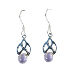 Rose-Quartz-Mexican-Layla-Solitaire-Dangle-Pink-92.5-Silver-Earring