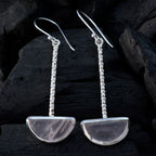 Rose-Quartz-Australian-Lea-Solitaire-Dangle-Pink-925-Sterling-Silver-Earring