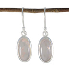 Rose-Quartz-Spanish-Leah-Solitaire-Dangle-Pink-925-Sterling-Silver-Earring