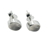 Rose-Quartz-Latin-American-Lili-Solitaire-Stud-Pink-925-Silver-Earring