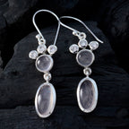 Rose-Quartz-Egyptian-Hye-jin-Toi-et-Moi-Dangle-Pink-Silver-Earring
