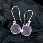 Rose-Quartz-African-Lucy-multiple-Dangle-Pink-925-Sterling-Silver-Earring