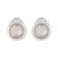 Rose-Quartz-Spanish-Agustina-Solitaire-Stud-Pink-925-Silver-Earring