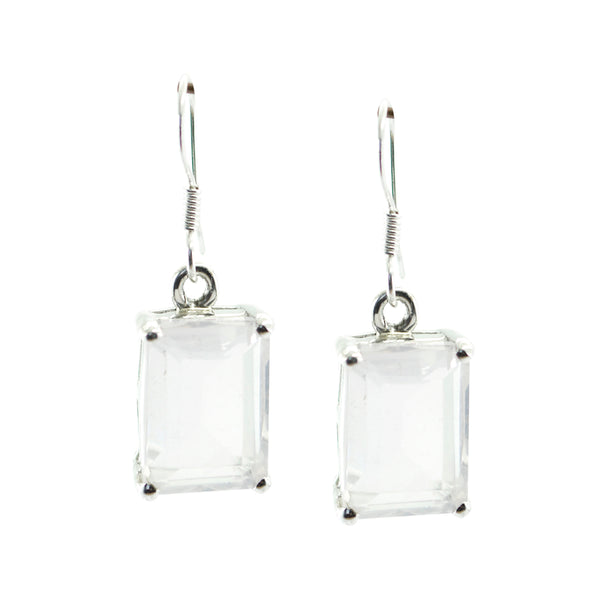 Rose-Quartz-Spanish-Yasmine-Solitaire-Dangle-Pink-92.5-Silver-Earring