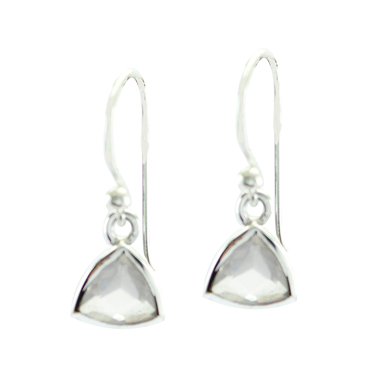 Rose-Quartz-Egyptian-Mathilde-Solitaire-Dangle-Pink-Sterling-Silver-Earring Imagen principal del producto