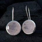 Rose-Quartz-Latin-American-Penelope-Solitaire-Dangle-Pink-Silver-Earring