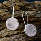 Rose-Quartz-Latin-American-Penelope-Solitaire-Dangle-Pink-Silver-Earring