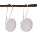 Rose-Quartz-Latin-American-Penelope-Solitaire-Dangle-Pink-Silver-Earring