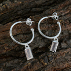 Rose-Quartz-Latin-American-Victoria-Solitaire-Dangle-Pink-925-Sterling-Silver-Earring