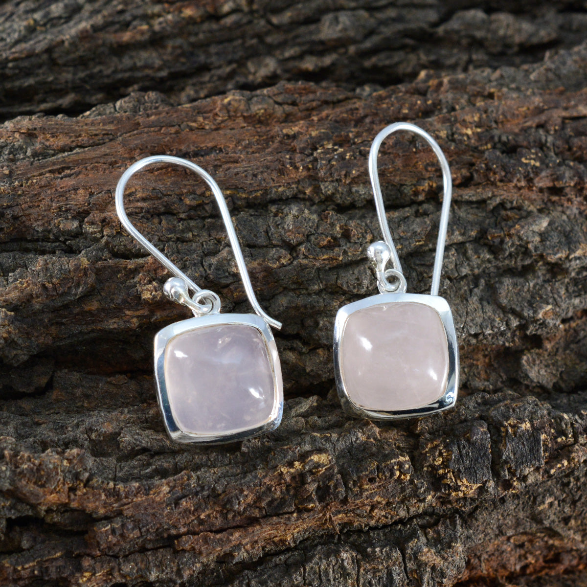 Rose-Quartz-Turkish-Li-Lee-Solitaire-Dangle-Pink-92.5-Silver-Earring